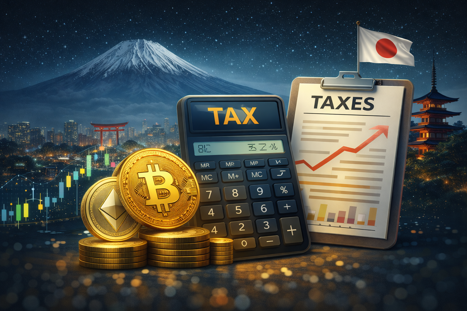Crypto tax rules in Japan explained 2026
